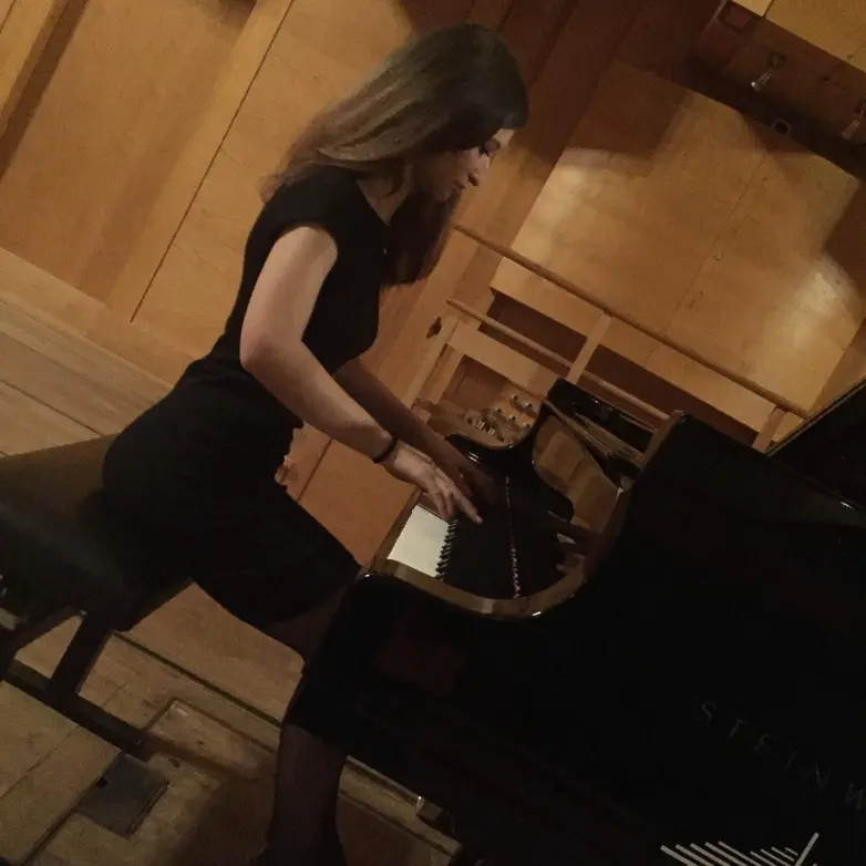 Esibizione pianoforte
